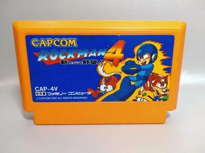 Rockman 4 MegaMan NES FC Nintendo Famicom Japanese Version Rock Man Mega Man • $16.60