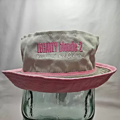 LEGALLY Blonde 2  Red White & Blonde  Movie Promo Promotional S/M Bucket Hat Cap • $29.99