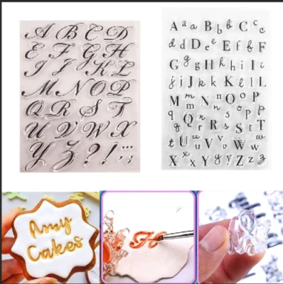 $10.99 • Buy Fondant Cake Alphabet Letter Cookies Biscuit Stamp Embosser Mold Cutter Decor AU