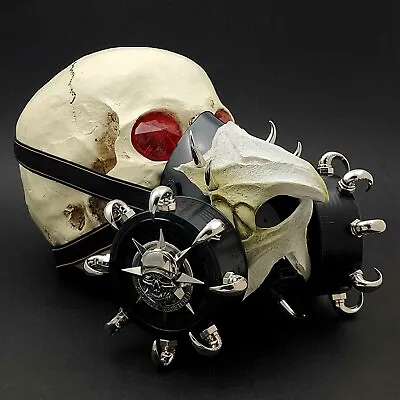 Hevey Bird Skull Steampunk Gas Mask Mens Cosplay Costume Party Mask • $33