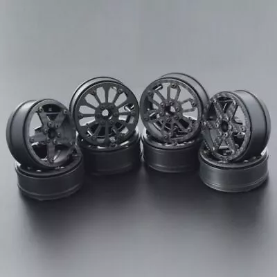 For RC Crawler MOA RC4WD Bully II Axial XR10 2.2inch Carbon Fiber Wheels Hub Rim • $46.28