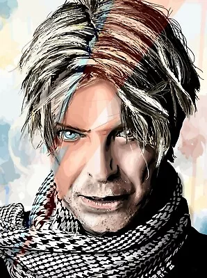 NEW David Bowie Ziggy Stardust Poster Print Art Poster Or Canvas • $18.16