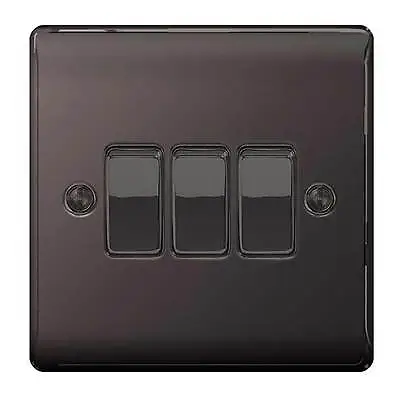 £8.49 • Buy BG Nexus Metal Switches & Sockets - Black Nickel - All Range (Multi Option) 