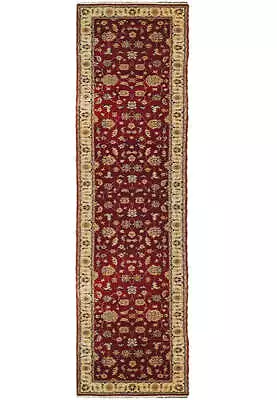 Dazzling 3x12 Hand Knotted Vegetable Dyed Chobi Runner B-73751 • $729
