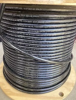 500 Ft. 2 Black Stranded AL SIMpull THHN Wire • $685