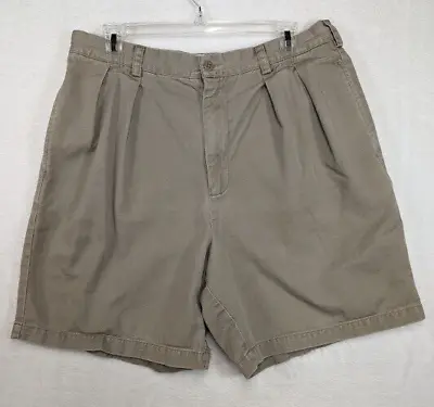 J. Crew Size 34 Men's Beige Khaki 100% Cotton Shorts Casual Travel • $9.99