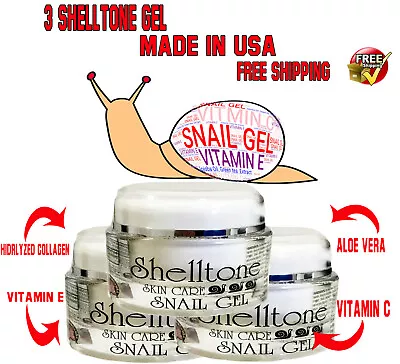 3 Shelltonecelltone Celtone Baba De Caracol Snail Gel 100%original • $19.99