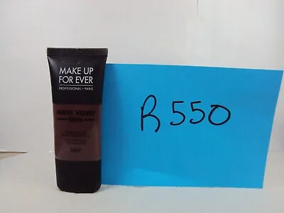 Makeup Forever ~ Matte Velvet Skin  Full Coverage Foundation R550 ~ 1.01 OZ (C16 • $14.99