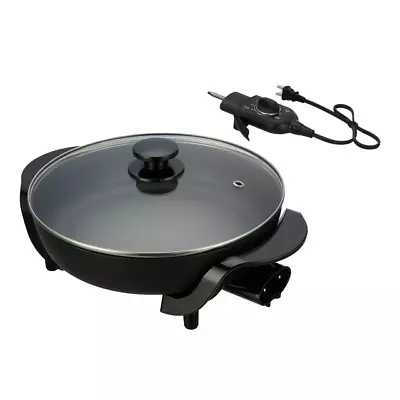 Mainstays 12  Round Nonstick Electric Skillet With Glass Cover • $18.24