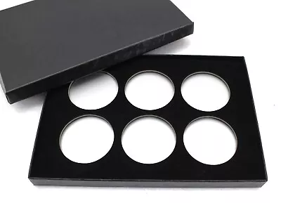 Display Box For Coins In Airtite Capsules (holder) 6 I Air-tite Black • $14.95