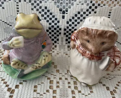 Royal Albert England Beatrix Potter Jeremy Fisher Or Mrs Tiggy Winkle CHOICE • $22.50