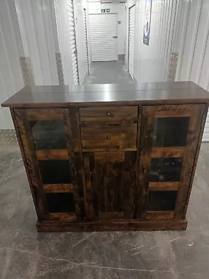 Stunning Laura Ashley Garrat Chestnut  Display Cabinet In Excellent Condition. • £569