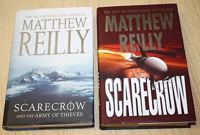 Matthew Reilly Novels - Scarecrow & Scarecrow And The Army Of Thieves H/C D/J • $24.99