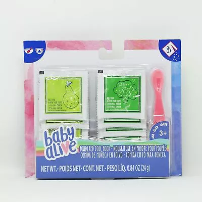 Baby Alive Powdered Doll Food - Includes 8 Packets Of Powdered Food BRAND NEW!! • $20.99