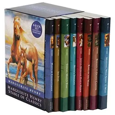 Marguerite Henry Stable Of Classics (Boxed Set) Misty Of Chincoteagu - VERY GOOD • $20.28