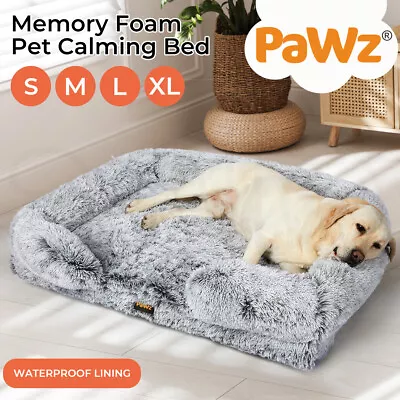 Pawz Pet Dog Claming Bed Orthopedic Sofa Memory Foam Removable Washable Cover • $155.99