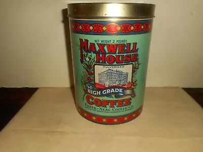 MAXWELL HOUSE Coffee Can Vintage Special Edition 1979 Cheinco J. Chein & Co. • $33