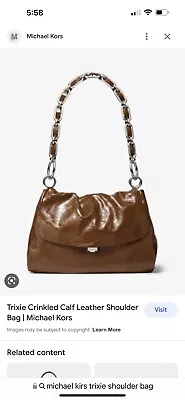 Michael Kors COLLECTION Handbag Trixie New With Box • $350