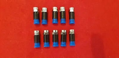 Compression F Connectors PRO For CT100 WF100 Aerial & Satellite Cable - 10 Pack  • £4