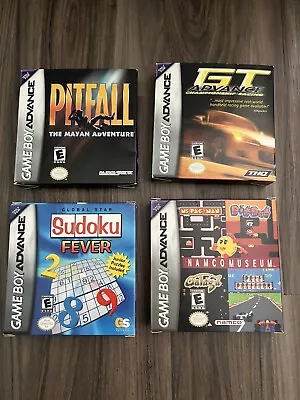 Nintendo Game Boy Advance GBA Lot Of 4 Games - All Complete In Box W/manual CIB • $80