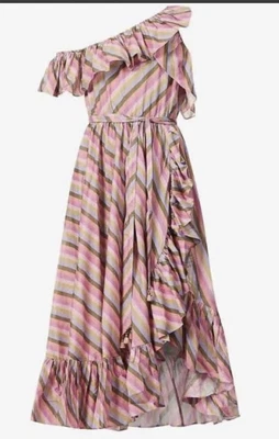 $82 • Buy ⭐️Zimmermann Poppy One Shoulder Asymmetrical Midi Dress. Size 1⭐️