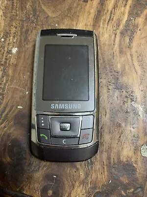 Samsung SGH D900 - Black (Orange) Mobile Phone • £15