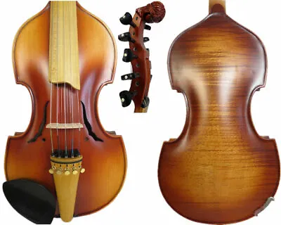 SONG Maestro 5X5 Strings 14  Viola D’Amore Carved Angle Head Good Sound #15200 • $499