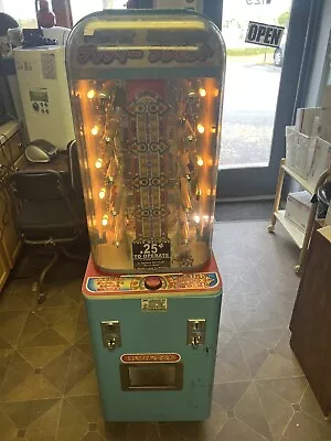 Vintage Arcade Machine Prize Game Chinese Roulette Prizes SunWise Vending Powers • $297.50