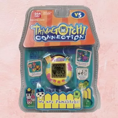 Bandai Tamagotchi Connection V5 Overseas Version #26006 Yellow Virtual Pet Game • £549.75