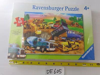 Ravensburger No. 085254 Construction Crowd  60 Piece Puzzle 2010 NEW Sealed • $14.99