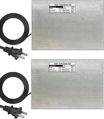 RV Holding Tank Heater Pad Use With Up To 120V 12X18  Steel • $70.99