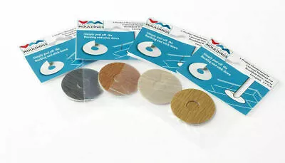 Self Adhesive X4 Pipe Covers Radiator Rings For Laminate Floors VARIOUS COLOURS! • £8.99