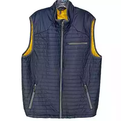 Orvis Trout Bum PrimaLoft Vest Mens Large Puffer Quilted Black Full-Zip Shell • $37.97