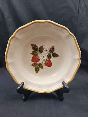 Vintage Mikasa Strawberry Festival Soup Cereal Bowls EXCELLENT 5 Pcs.   17 • $65