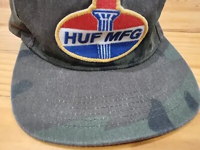 $12.63 • Buy HUF Cap - Made In USA - Snapback Hat - Camo