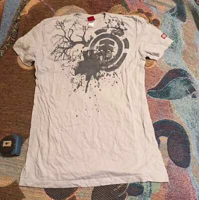 $24.88 • Buy Vintage 90s Y2K  Element Skateboards Logo T Shirt Skate L 
