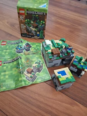 LEGO Minecraft: Micro World: The Forest 21102 100% With Box And Instructions • $18.95