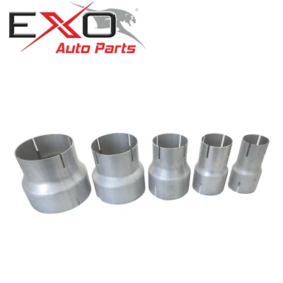 $40.99 • Buy 2  Up To 6  Inch ID Coupler Steel Exhaust Tube Pipe Adaptor Reducer - 2.5  3  4 