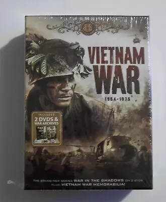 Heritage Collection Vietnam War 1954-1975 (2 DVDs + Memorabilia) 2015 New Sealed • $9.99