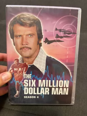 The Six Million Dollar Man: Season 4 (DVD 2013 8-Disc Set). NEW SEALED • $19.99