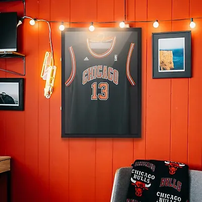 $65.99 • Buy Jersey Frame Display Case Sports Jersey Shadow Box Basketball Football Uniform