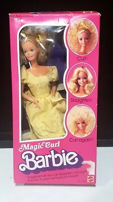 Vintage 1981 Magic Curl Barbie Doll By Mattel #3856 Superstar Era Original • $80.99