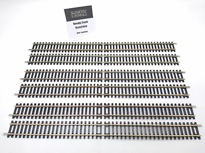 £29.99 • Buy Hornby Track R601 Double Straight (6 Pieces) - New