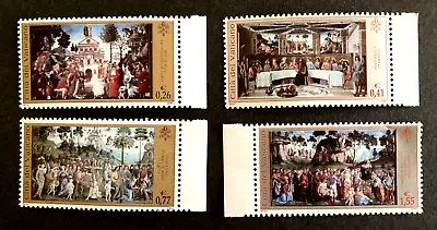 Vatican - 2002  - Sixtine Chapel - Set Of 4 Stamps (MNH). • $3.86