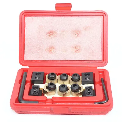 5/8  Eccentric T-Slot Clamping Nut Set Kit Milling For CNC Machine Work Table • $41.80