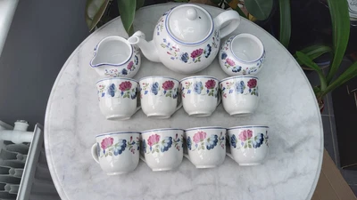 £26.99 • Buy BHS Priory Tableware Teapot Cups Sugar And Milk Jug