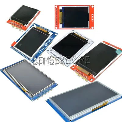 1.44/1.8/5/7  Inch Serial SPI TFT LCD Display Shield Module ST7735S SSD1963 • $4.41