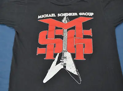 HOT 80's Michael Schenker Group Tour Gift Black All Size Unisex Shirt Fa3094 • $18.99