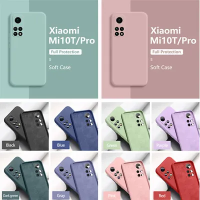 For Xiaomi Mi 11T 12T Redmi Note 12 11 10 9 Pro Liquid Silicone Soft Case Cover • $2.81