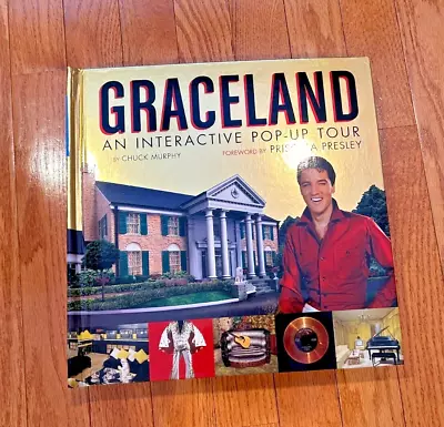 Elvis Presley Graceland An Interactive Pop-Up Tour By Chuck Murphy Hardcover • $34.99